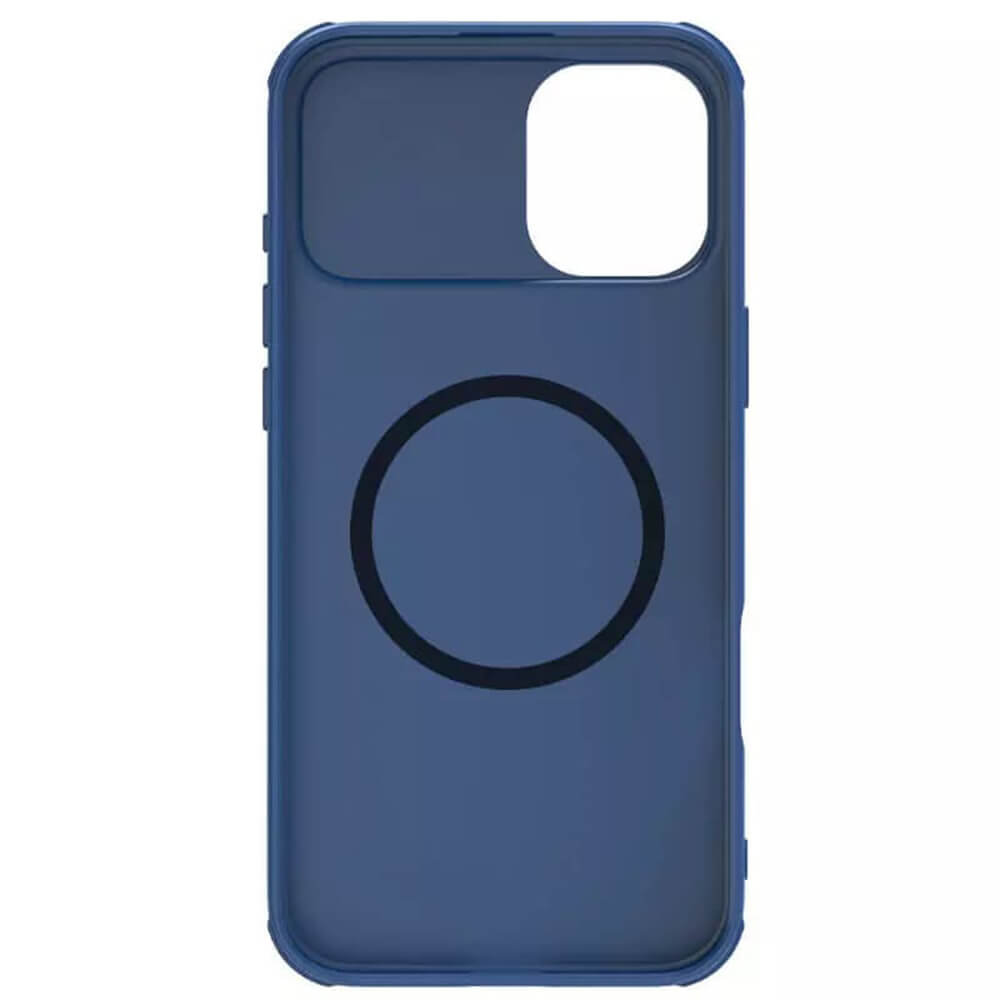 Nillkin iPhone 16 CamShield Pro Magnetic Σκληρή Θήκη με Κάλυμμα για την Κάμερα και MagSafe - Blue
