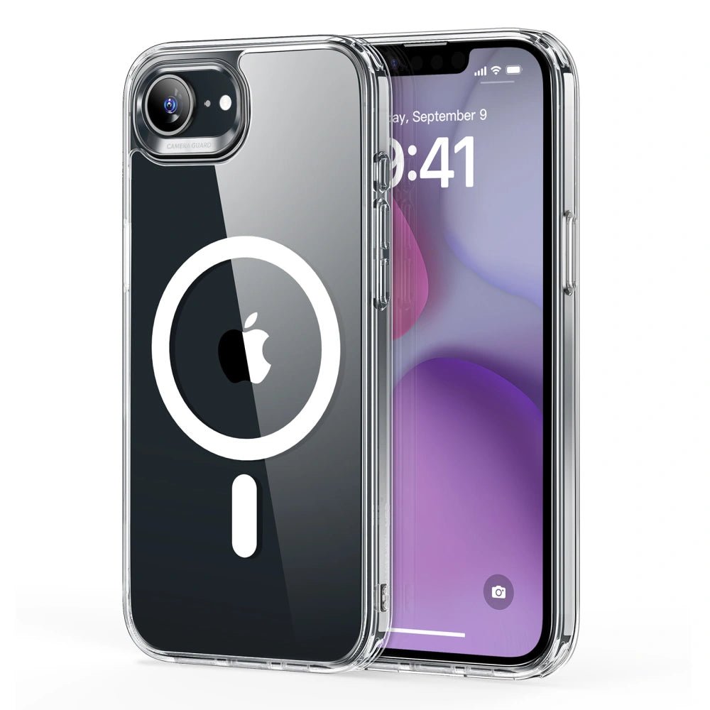 ESR iPhone 16e Classic Hybrid Halolock Σκληρή Θήκη με Πλαίσιο Σιλικόνης και MagSafe - Clear