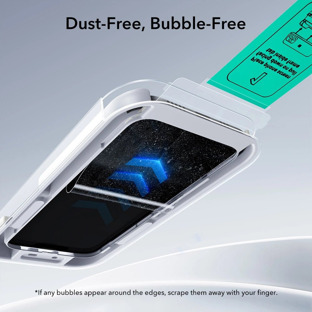 ESR iPhone Air - UltraFit Classic - Full Screen Αντιχαρακτικό Γυαλί Οθόνης - 2 Τεμάχια - Black