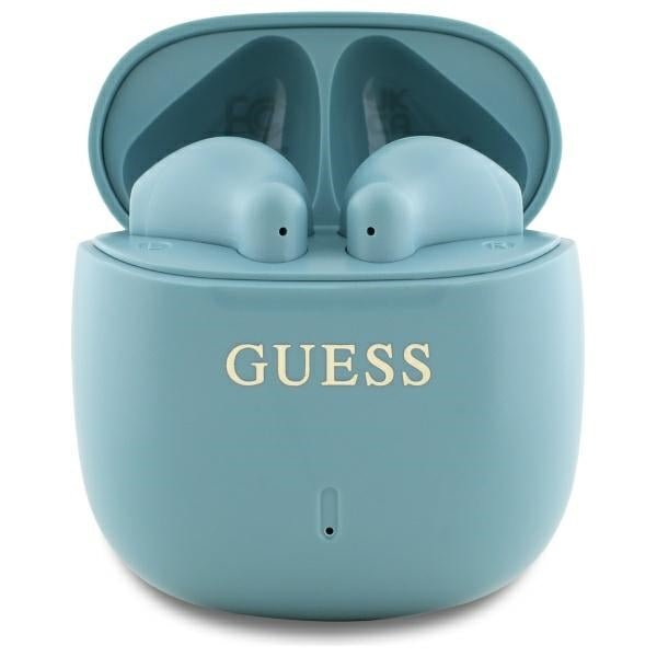 Guess Printed Classic Logo - Bluetooth 5.3 - Ασύρματα ακουστικά για Κλήσεις / Μουσική - Turquoise