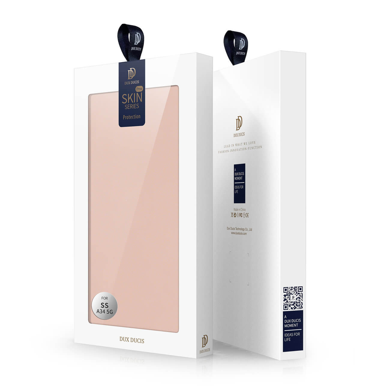 Dux Ducis Samsung Galaxy A34 5G Flip Stand Case Θήκη Βιβλίο - Pink