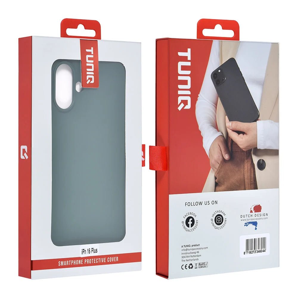 Tuniq iPhone 16 Plus Θήκη Σιλικόνης - Green