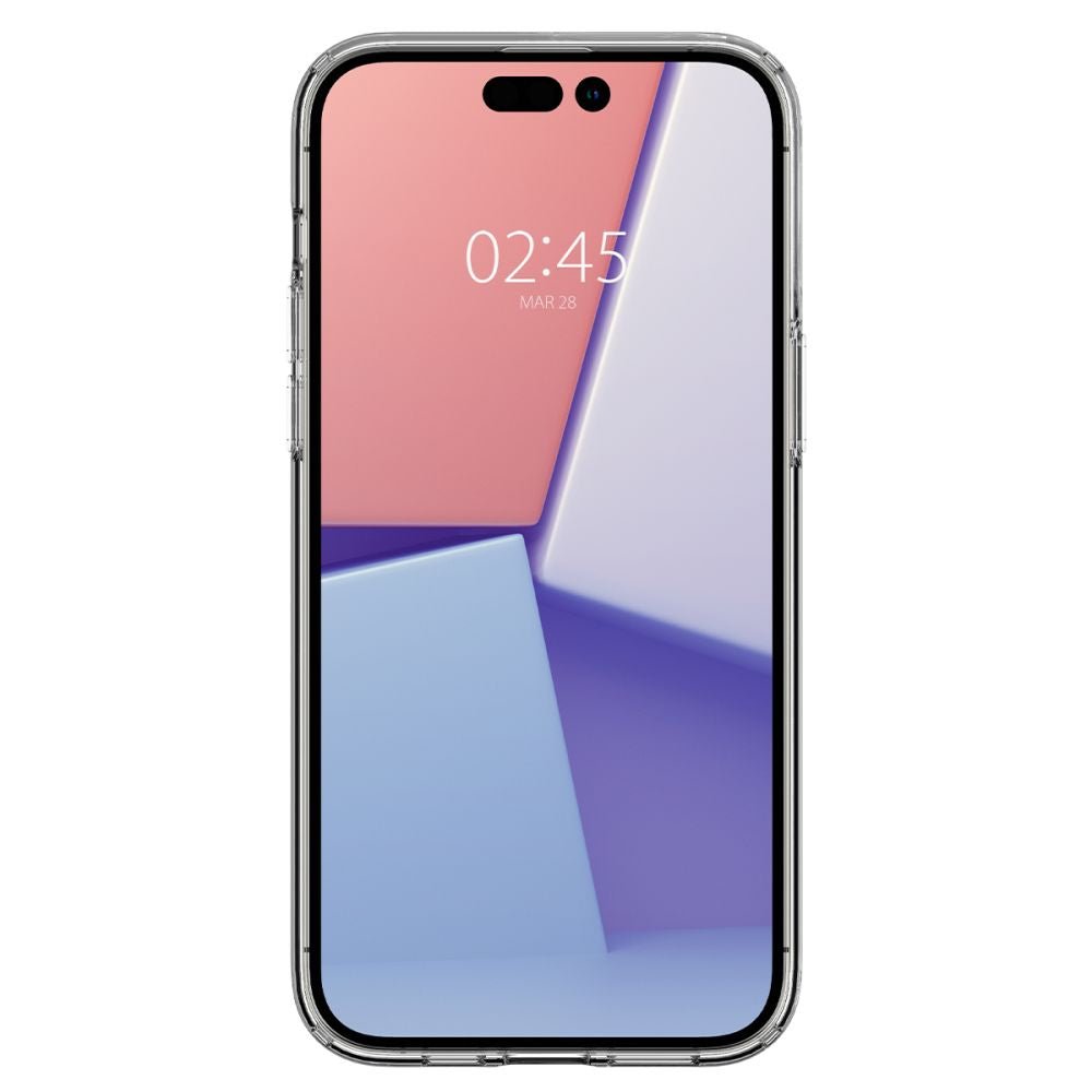 Spigen iPhone 14 Pro Max Liquid Crystal Θήκη Σιλικόνης - Crystal Clear
