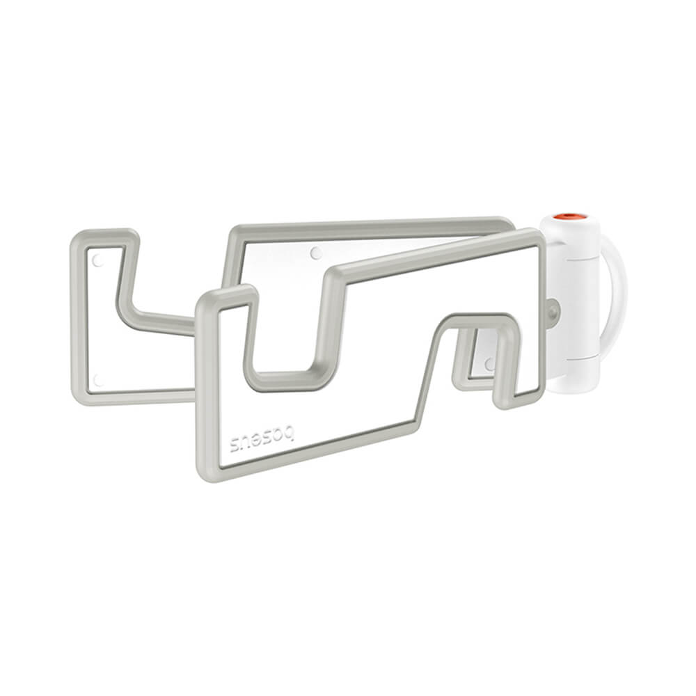 Baseus Biaxial Επιτραπέζια Bάση Tηλεφώνου για το Γραφείο - Moon White