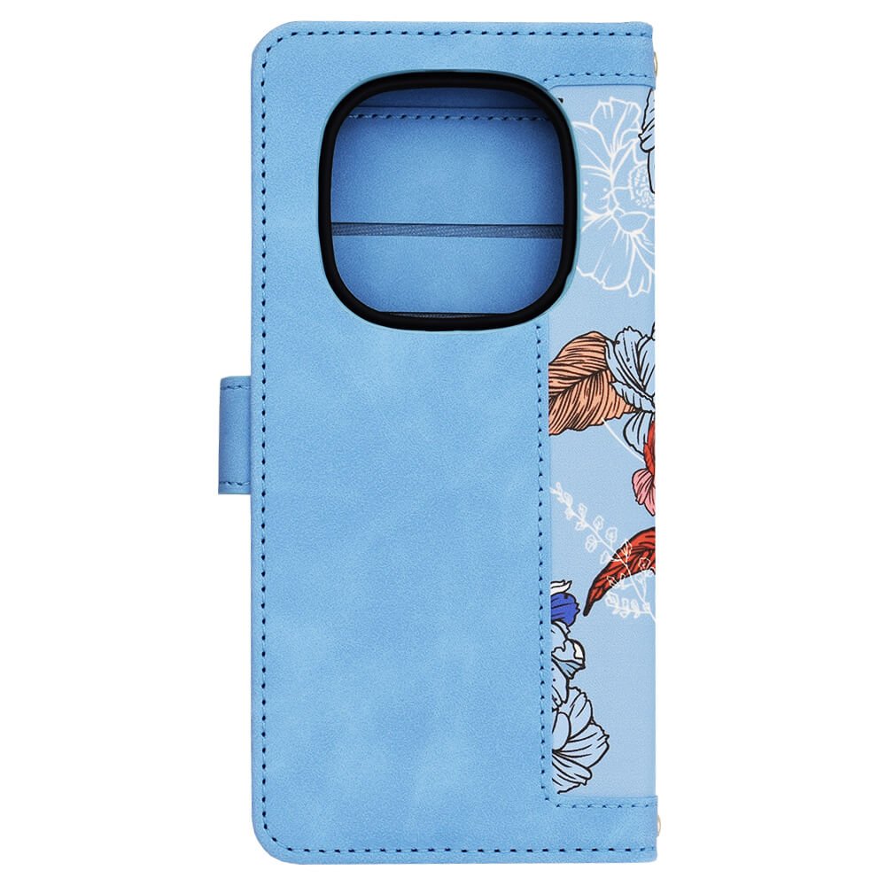 Techsuit Xiaomi Redmi Note 14 Pro 5G / Poco X7 - FlipCraft - Θήκη Πορτοφόλι από Δερματίνη - Vibrant Blue