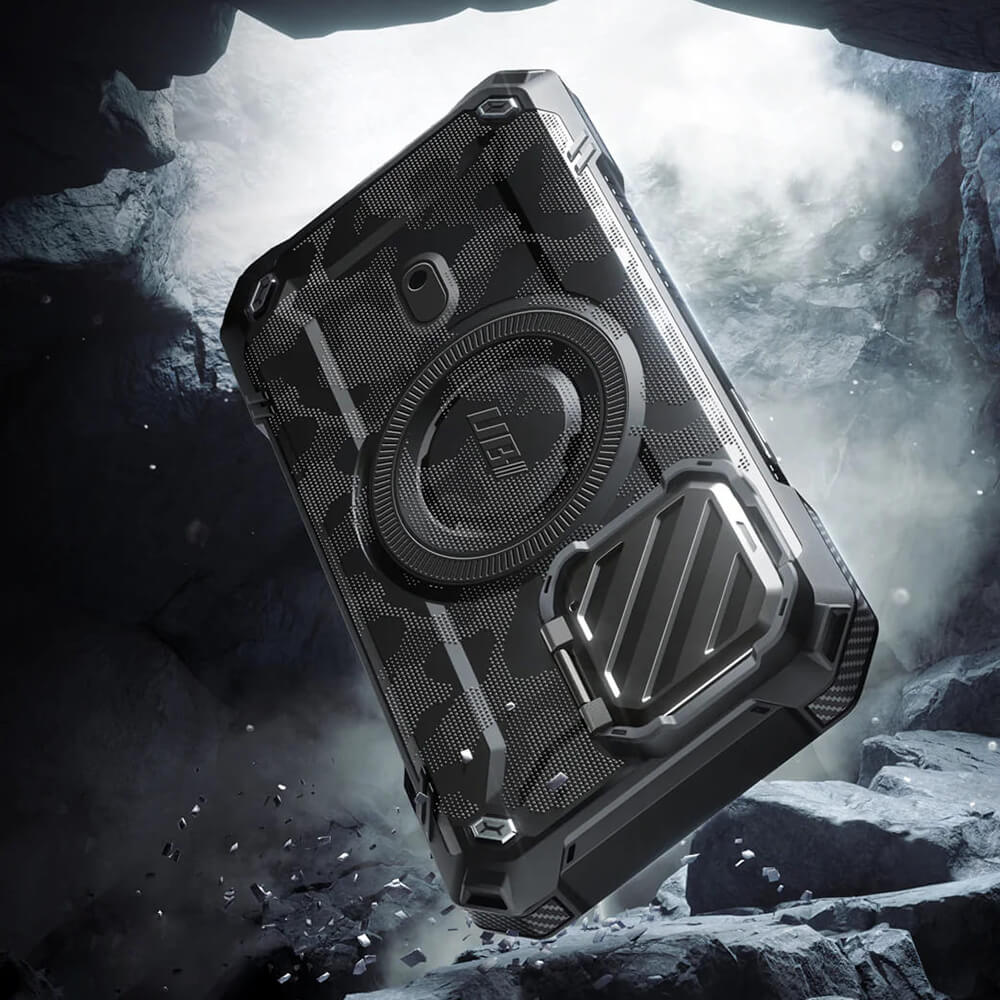 Supcase iPhone 16 Pro Max - Unicorn Beetle XT MagSafe - Σκληρή Θήκη με Προστασία Κάμερας / Stand - Camo Gray