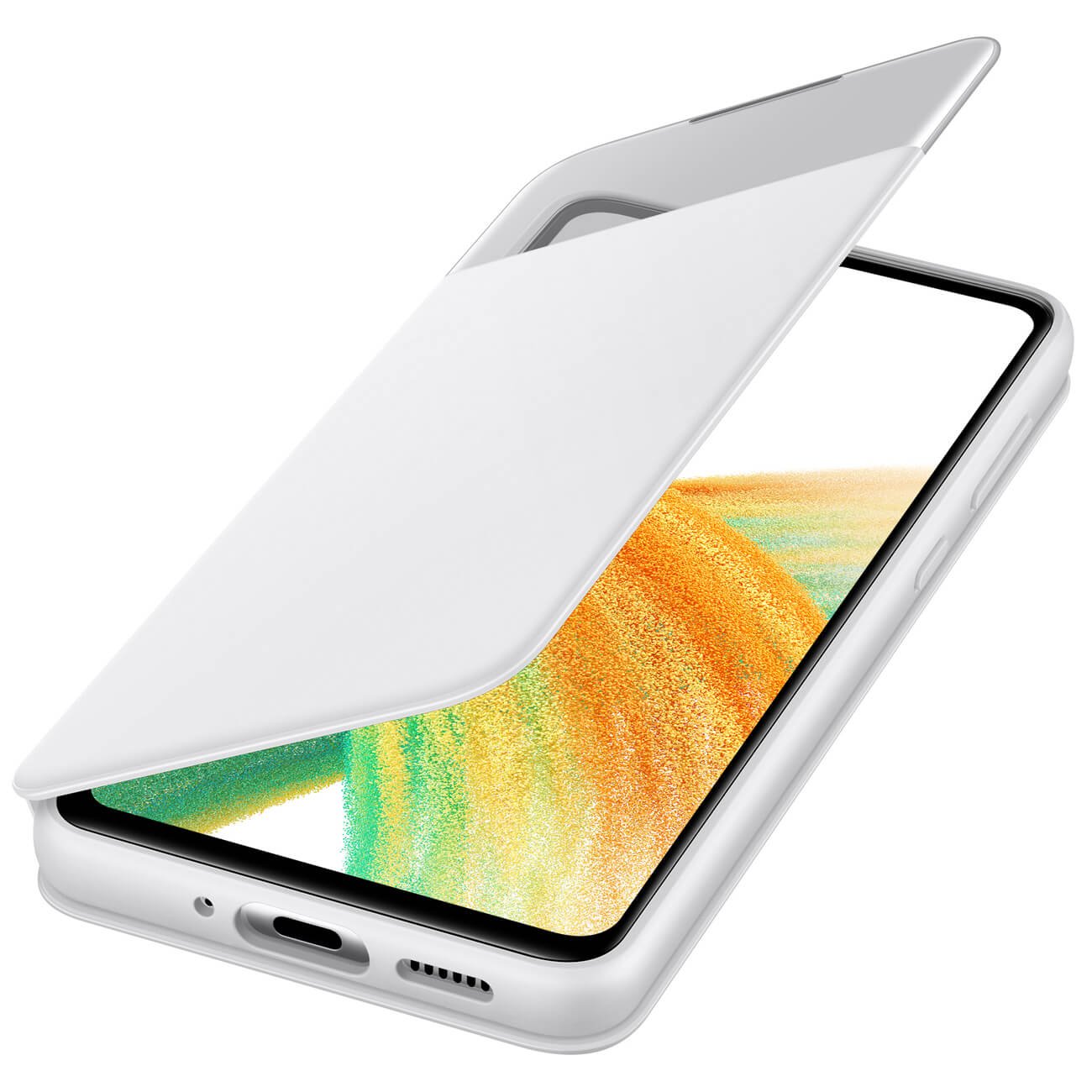 Samsung S - View Samsung Galaxy A33 5G Θήκη Βιβλίο - White - EF - EA336PWEGEE