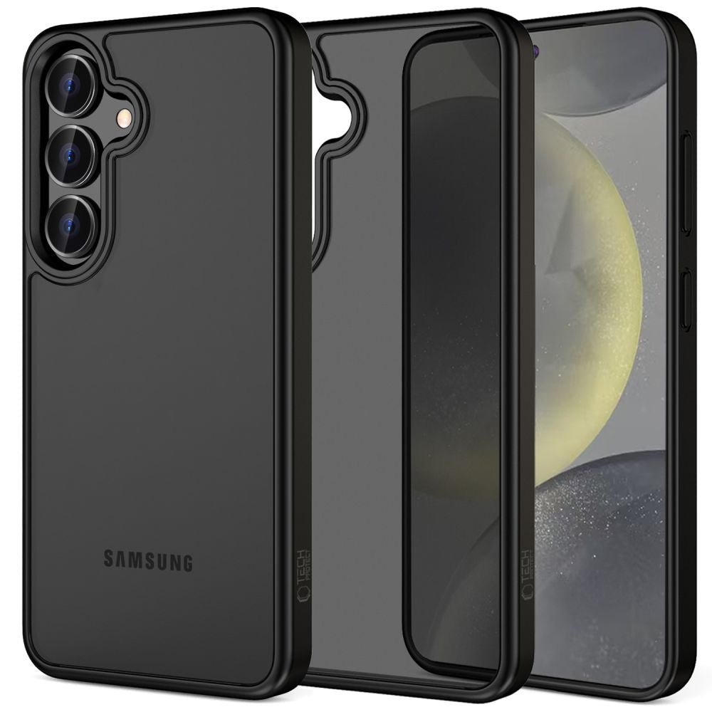 Tech - Protect Samsung Galaxy S25 Plus MagMat Σκληρή Θήκη με Πλαίσιο Σιλικόνης - Matte Black