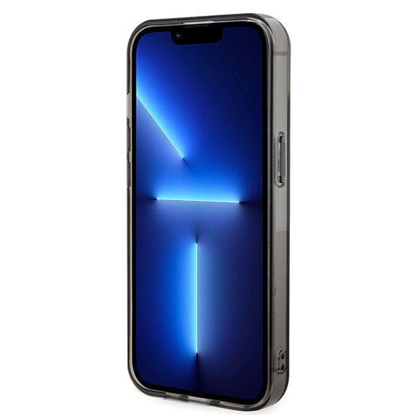 Karl Lagerfeld iPhone 15 / 14 / 13 - IML Ikonik Magsafe Σκληρή Θήκη με Πλαίσιο Σιλικόνης και MagSafe - Black - KLHMP15SHFCKNOK