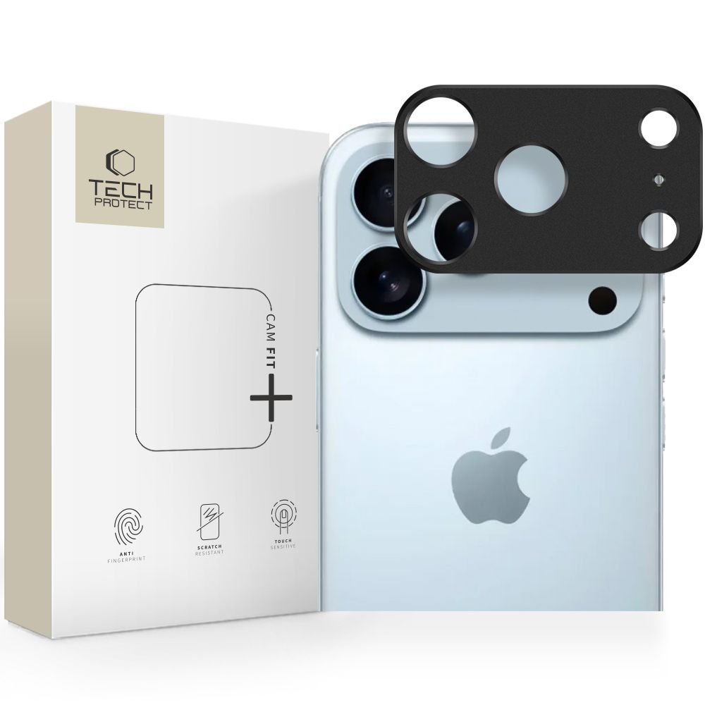 Tech - Protect iPhone 17 Pro Max Camalloy Fit+ Μεταλλικό Προστατευτικό για την Κάμερα - Black