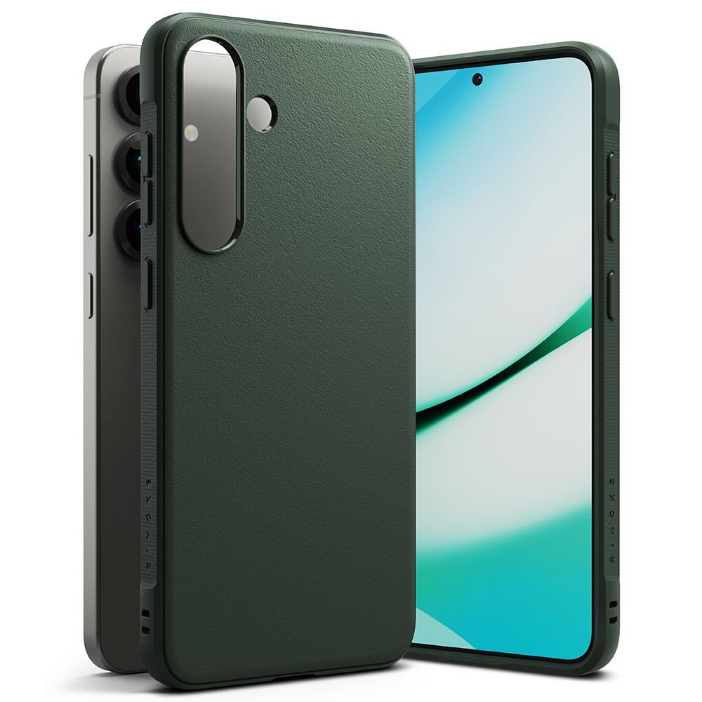 Ringke Samsung Galaxy S25 Onyx Durable TPU Case Θήκη Σιλικόνης - Dark Green