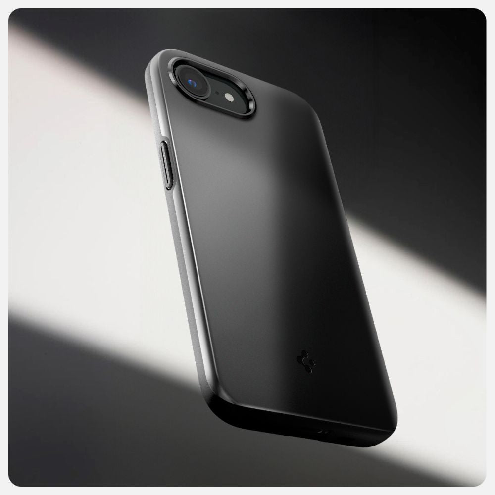 Spigen iPhone 16e Thin Fit Mag Θήκη με MagSafe - Black