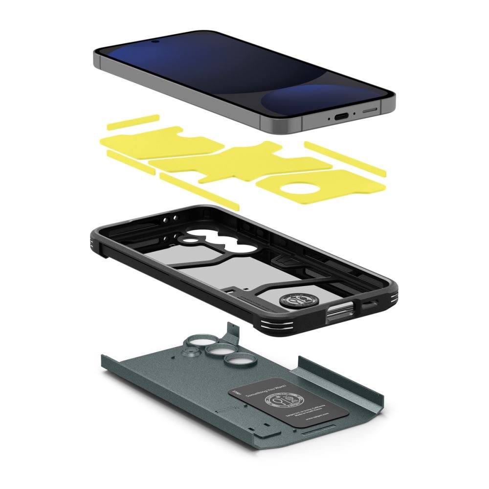 Spigen Samsung Galaxy S24 FE Tough Armor Σκληρή Θήκη - Abyss Green