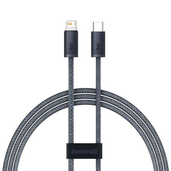 Baseus Dynamic Series 20W - Καλώδιο Δεδομένων και Φόρτισης Type - C to Lightning 1M - Grey - CALD000016