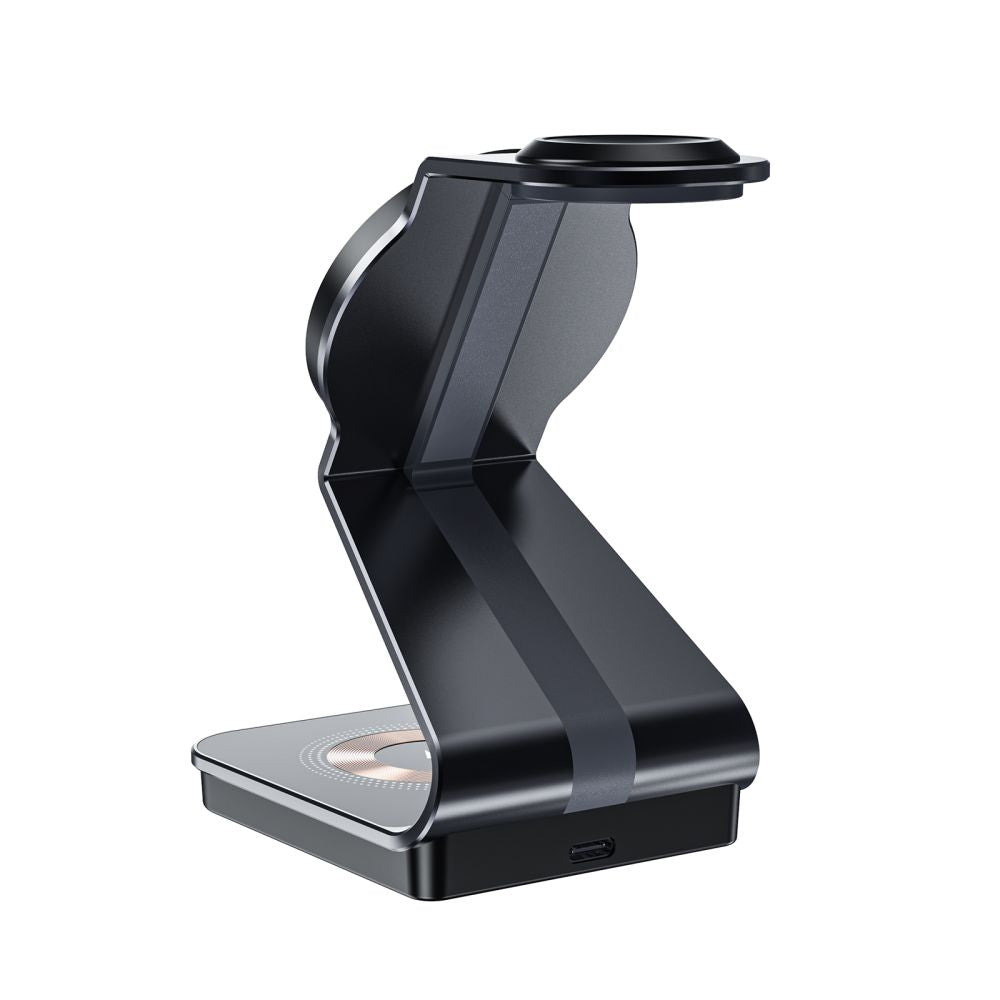 Tech - Protect QI15W - A29 3in1 Ασύρματος Μαγνητικός Φορτιστής MagSafe - Black