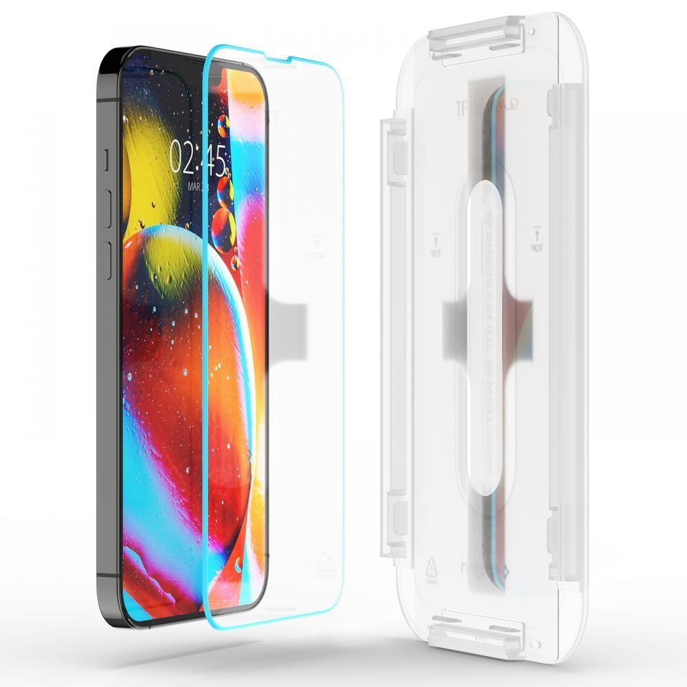 Spigen iPhone 13 Pro Max Glas.TR EZ Fit 0.2mm 2.5D 9H Tempered Glass Αντιχαρακτικό Γυαλί Οθόνης - Clear - AGL03722