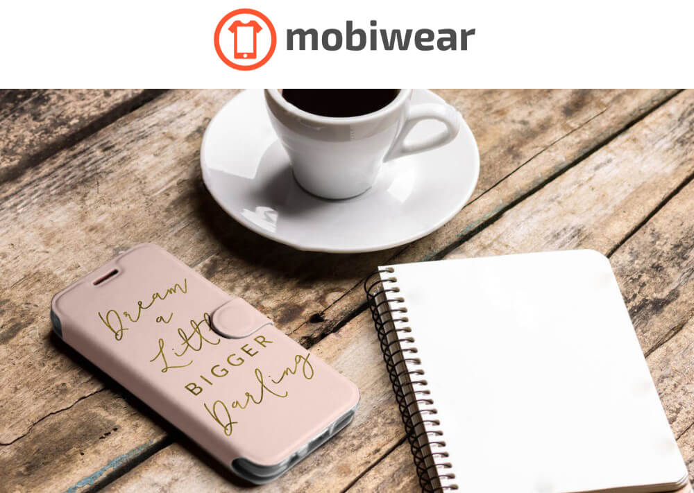 Mobiwear iPhone 13 Pro Θήκη Βιβλίο Slim Flip - Design Pink Dream - M014S