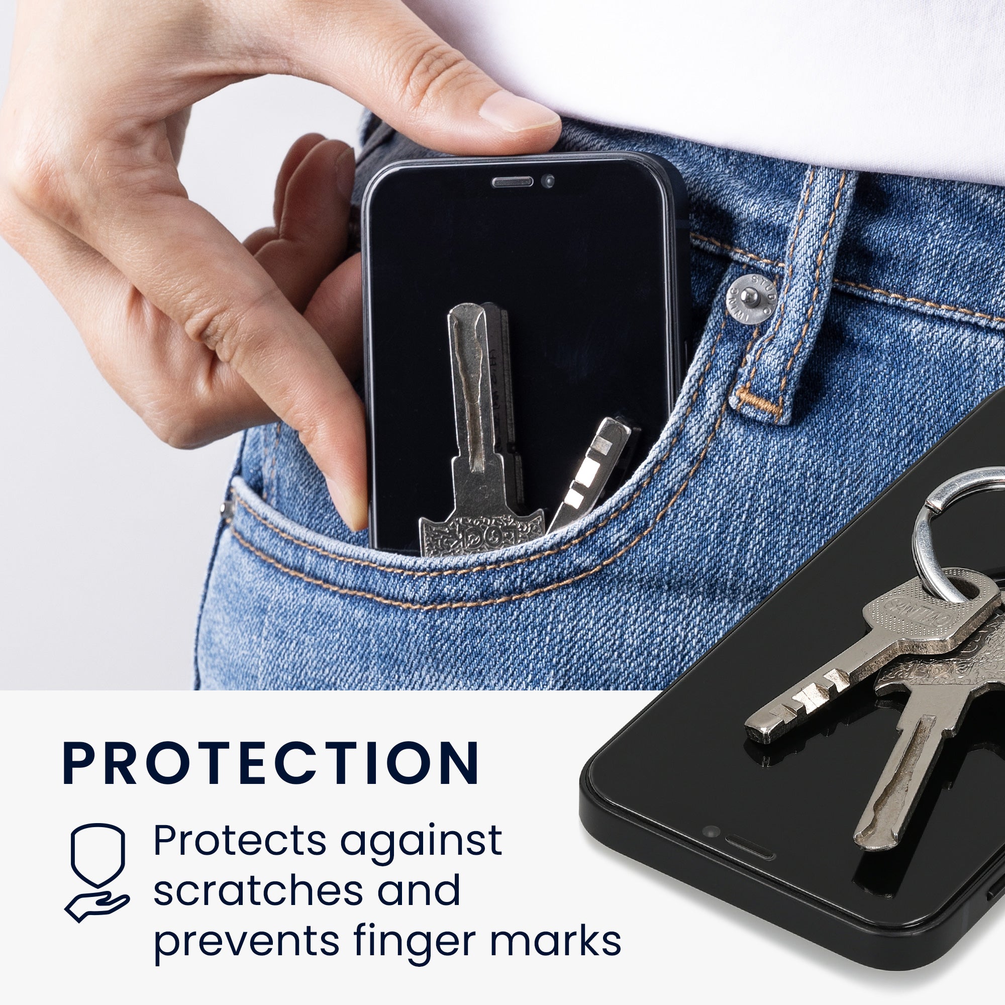 Kalibri Samsung Galaxy S24 Full Screen Αντιχαρακτικό Γυαλί Οθόνης - 2 Τεμάχια - Διάφανα