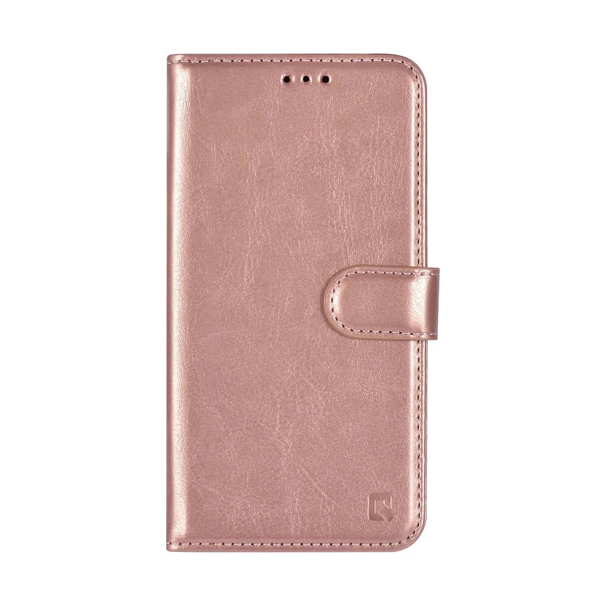Tuniq Samsung Galaxy S24 - Θήκη Πορτοφόλι Stand από Δερματίνη - Rose Gold