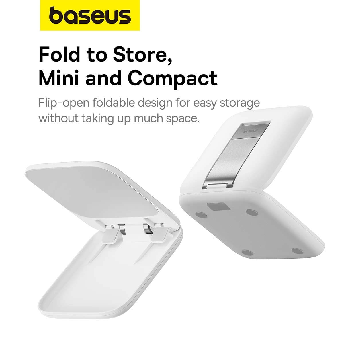 Baseus BS - HP009 Seashell Series Αναδιπλούμενη Βάση Στήριξης Tablet - White