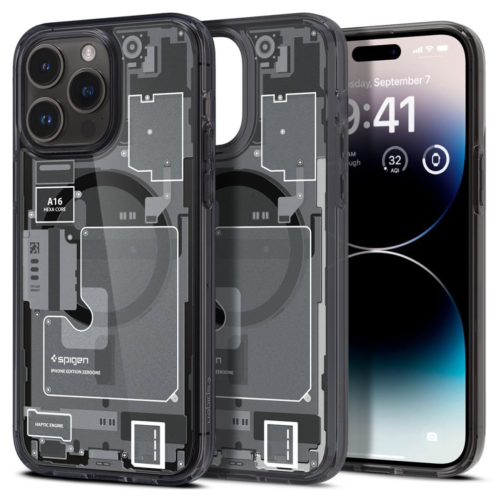 Spigen iPhone 14 Pro Ultra Hybrid Mag Σκληρή Θήκη με Πλαίσιο Σιλικόνης Και MagSafe - Zero One