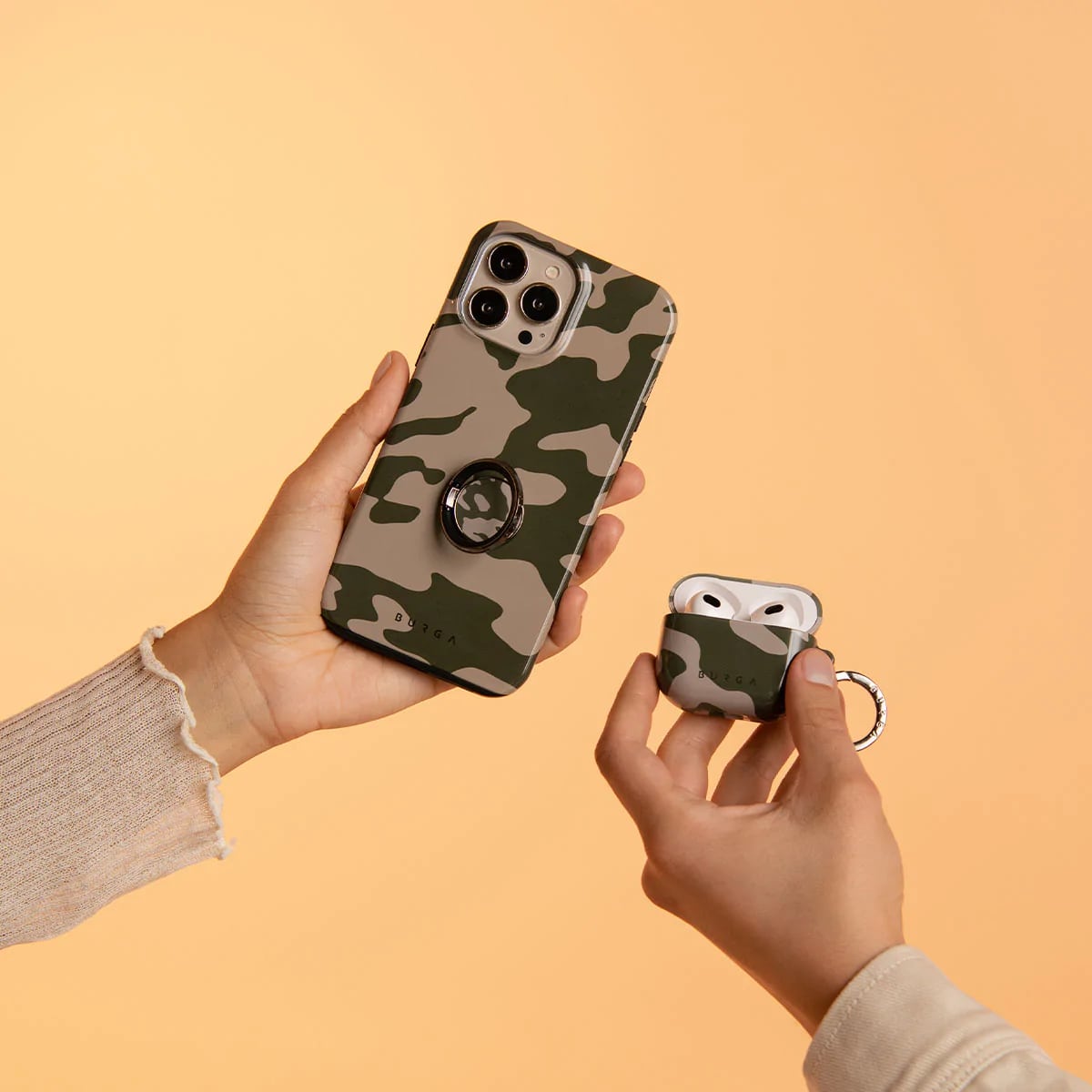 Burga iPhone 14 Plus Fashion Tough Σκληρή Θήκη - No Trace