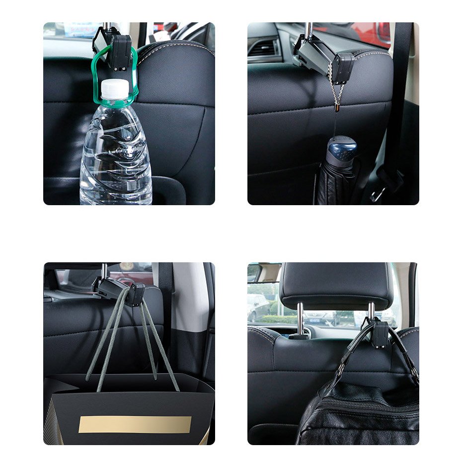 Baseus Backseat Car Holder - Universal Βάση Αυτοκινήτου για το Πίσω Κάθισμα - Black - SUHZ - A01