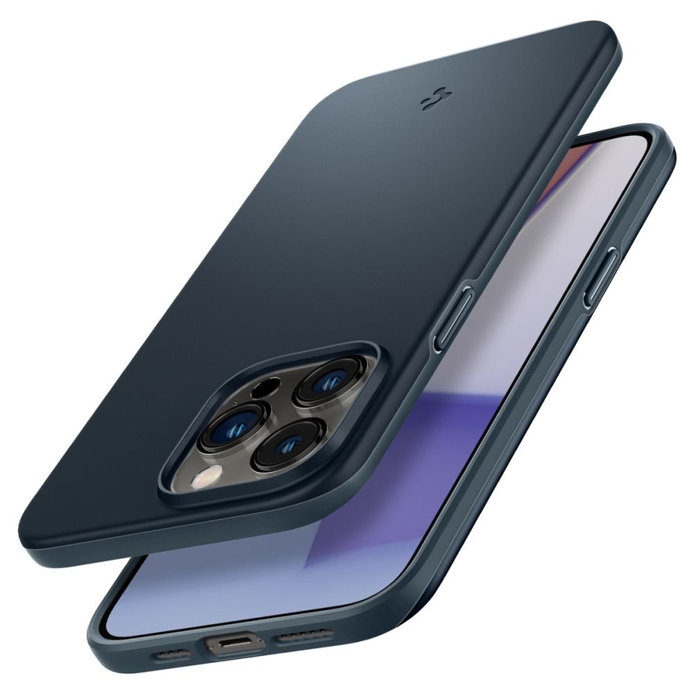 Spigen iPhone 14 Pro Thin Fit Σκληρή Θήκη - Metal Slate
