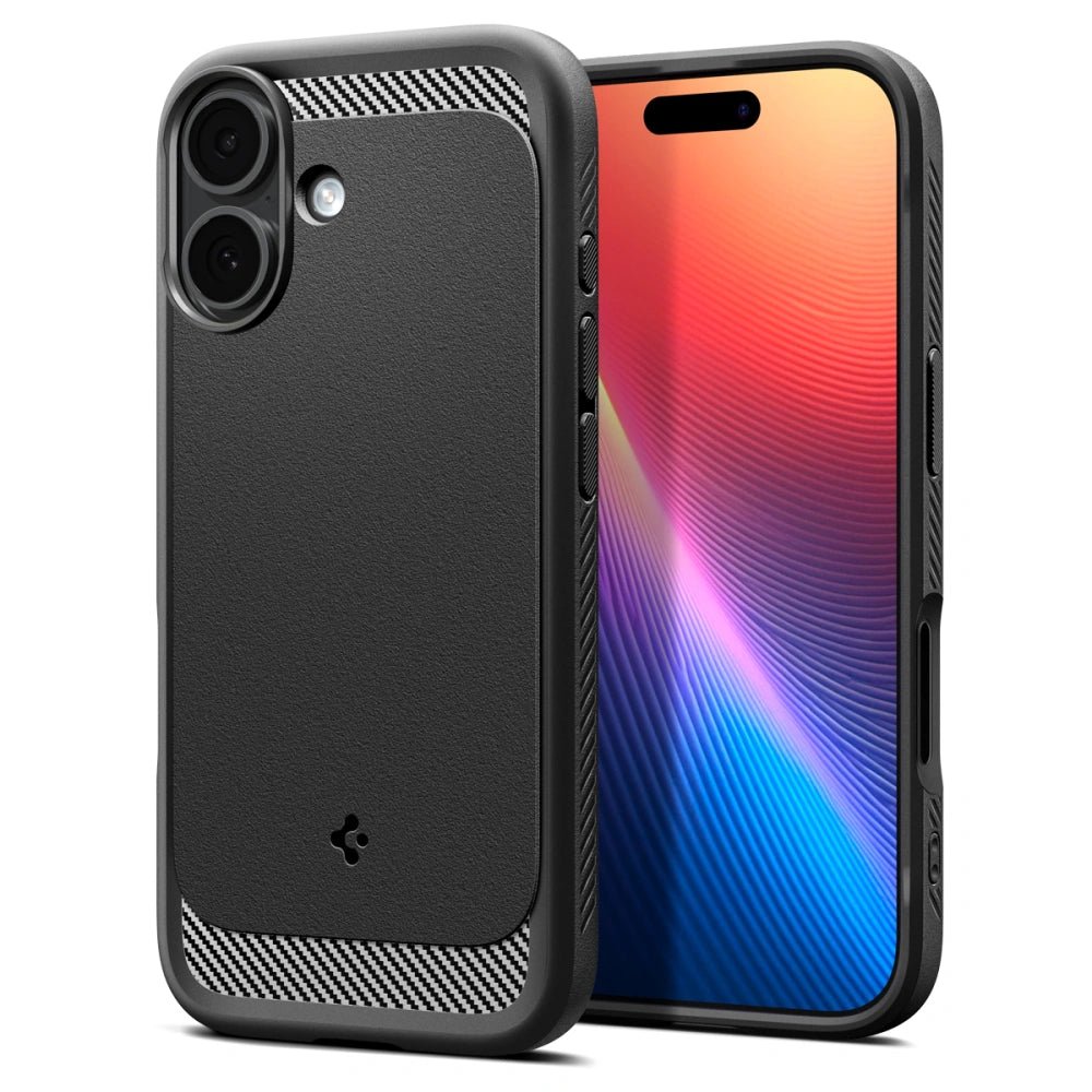 Spigen iPhone 17 - Rugged Armor Mag - Θήκη TPU με MagSafe - Matte Black