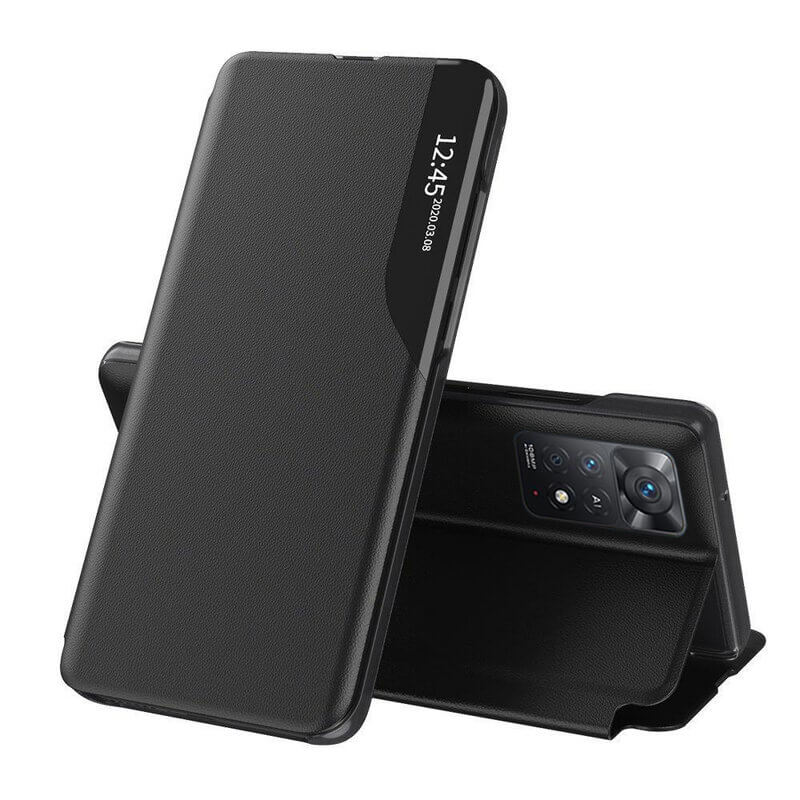 Techsuit Xiaomi Redmi Note 11 Pro / Note 11 Pro 5G eFold Series Θήκη Βιβλίο - Black