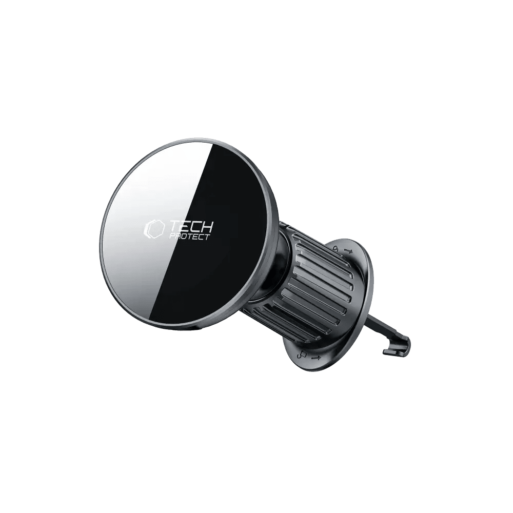 Tech - Protect MM15W - V10 Μαγνητική Βάση για το Ταμπλό και τον Αεραγωγό του Αυτοκινήτου με Ασύρματη Φόρτιση MagSafe 15W - Black