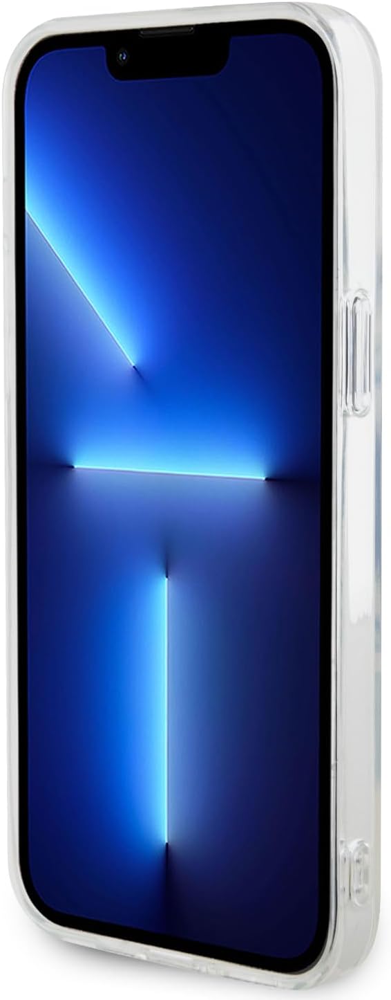 Karl Lagerfeld iPhone 15 Pro Max - IML Ikonik Magsafe Σκληρή Θήκη με Πλαίσιο Σιλικόνης και MagSafe - Διάφανη - KLHMP15XHFCKNOT