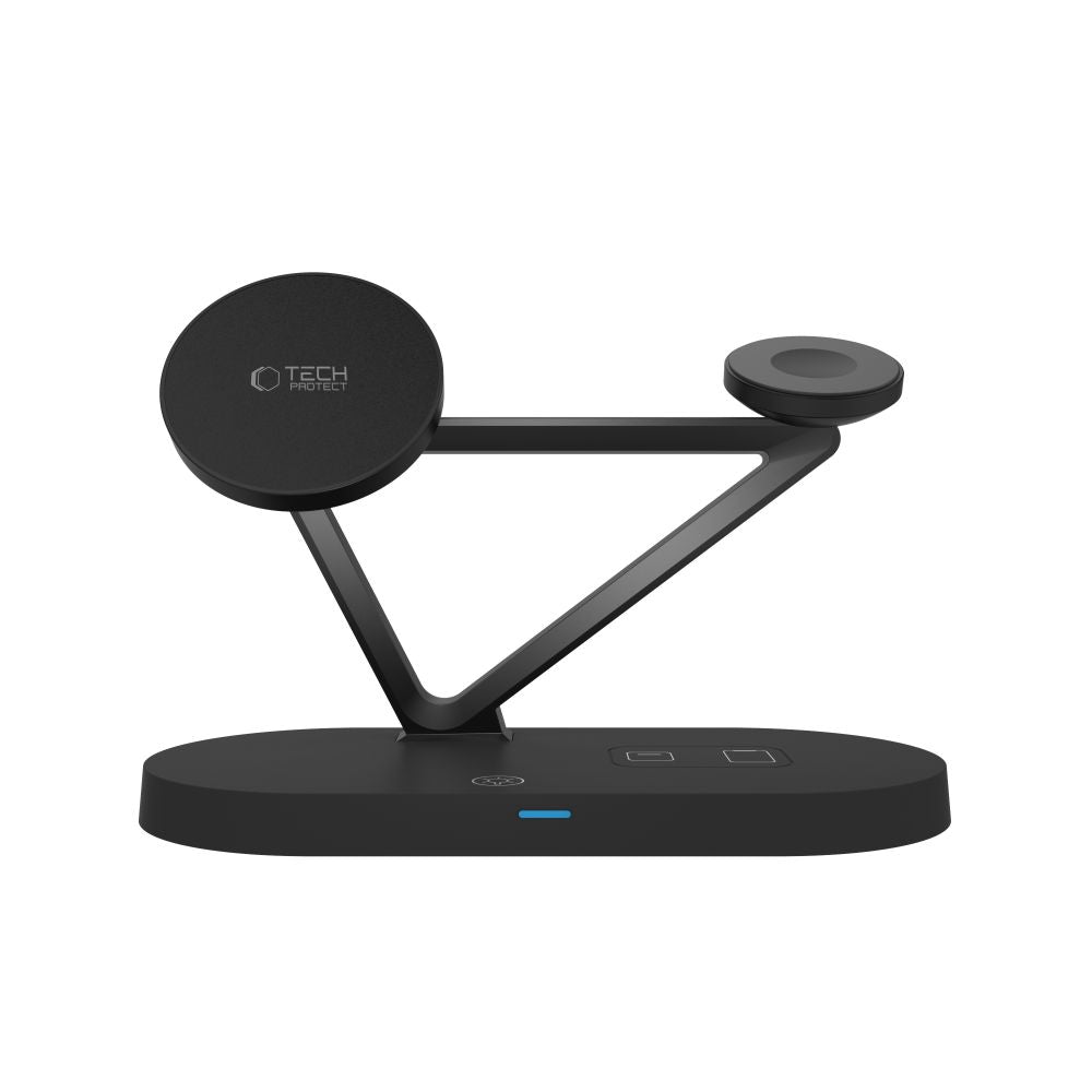 Tech - Protect QI15W - A41 3in1 Ασύρματος Μαγνητικός Φορτιστής MagSafe - Black