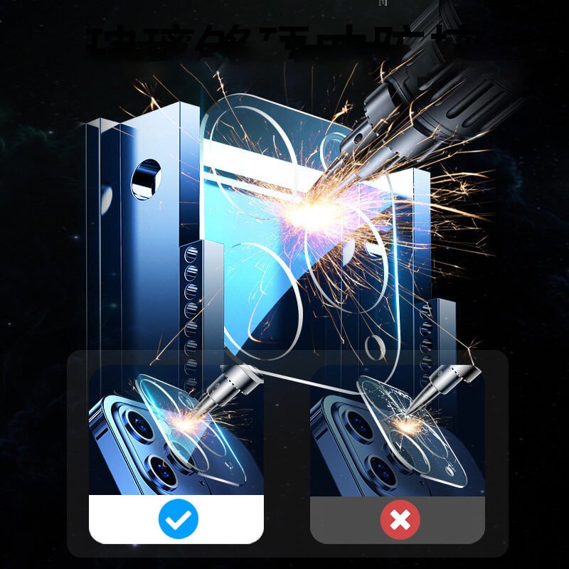 Joyroom iPhone 12 Pro Mirror Series 9H Αντιχαρακτικό Γυαλί για την Κάμερα - Διάφανο - JR - PF729