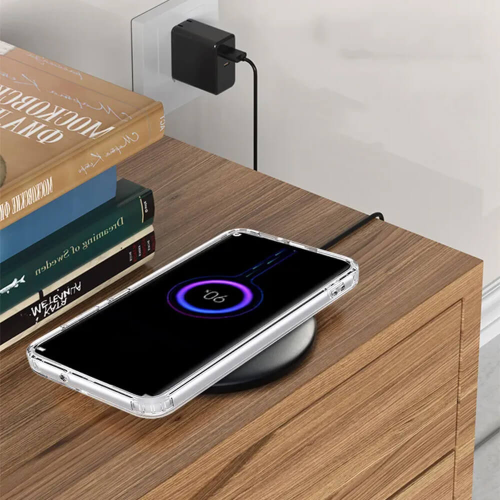 Techsuit Samsung Galaxy A55 5G - MagSafe Pro - Σκληρή Θήκη με Πλαίσιο Σιλικόνης - Διάφανη