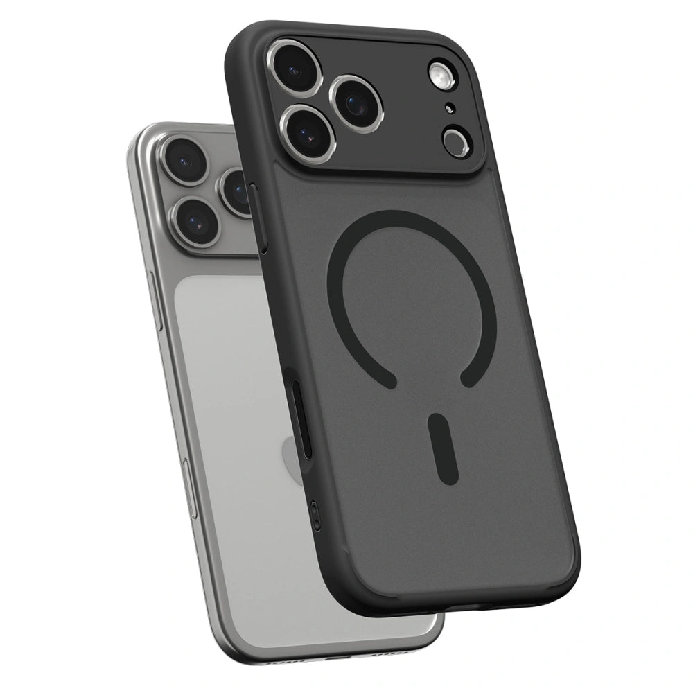 Spigen iPhone 17 Pro - Ultra Hybrid Mag - Σκληρή Θήκη με Πλαίσιο Σιλικόνης Και MagSafe - Frost Black