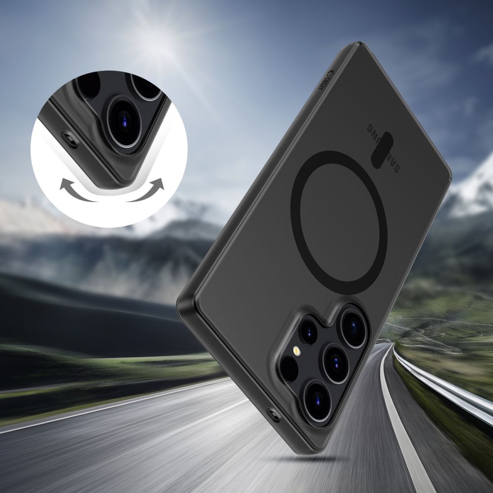 Tech - Protect Samsung Galaxy S25 Ultra MagSlim - Σκληρή Θήκη με MagSafe - Matte / Black