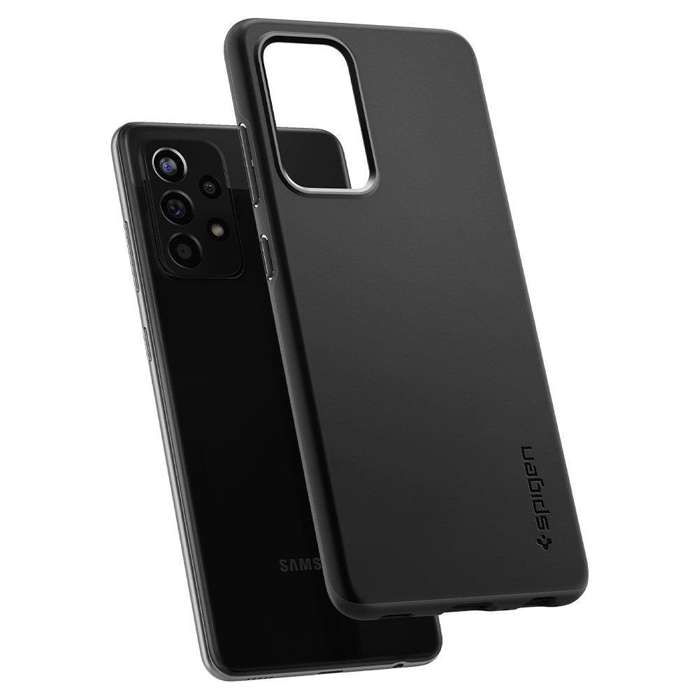 Spigen Samsung Galaxy A52 / A52 5G / A52s 5G Thin Fit Σκληρή Θήκη - Black