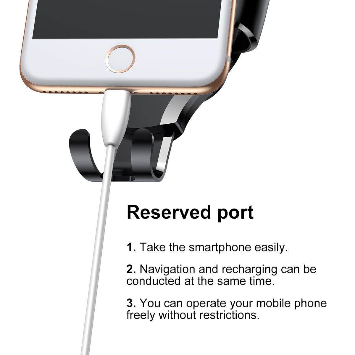 Baseus Osculum Gravity Car Mobile Holder - Universal Βάση Αυτοκινήτου - Black / Silver - SUYL - XP0S