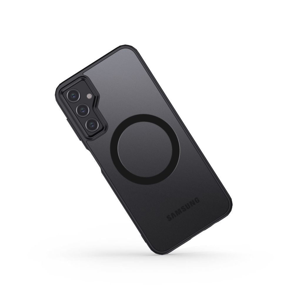 Tech - Protect Xiaomi Redmi Note 13 4G MagMat Σκληρή Θήκη με Πλαίσιο Σιλικόνης και MagSafe - Matte Black