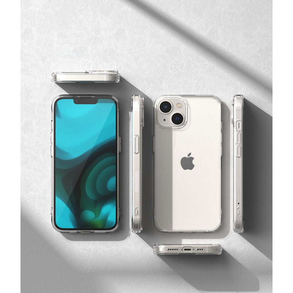 Ringke iPhone 14 Plus / iPhone 15 Plus Fusion Σκληρή Θήκη με Πλαίσιο Σιλικόνης - Ματ Διάφανη