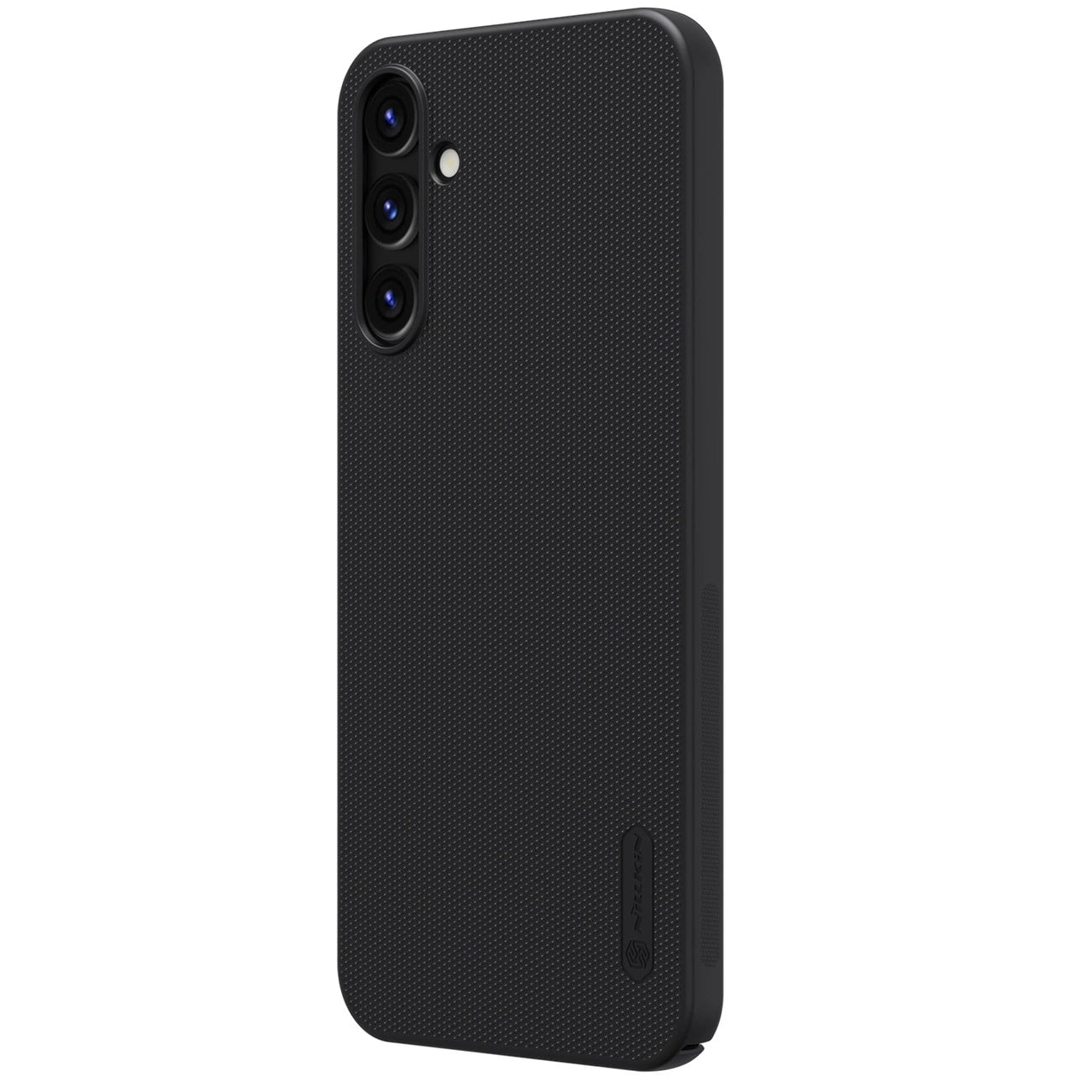 Nillkin Samsung Galaxy A15 4G / A15 5G Super Frosted Shield Σκληρή Θήκη με Πλαίσιο Σιλικόνης - Black