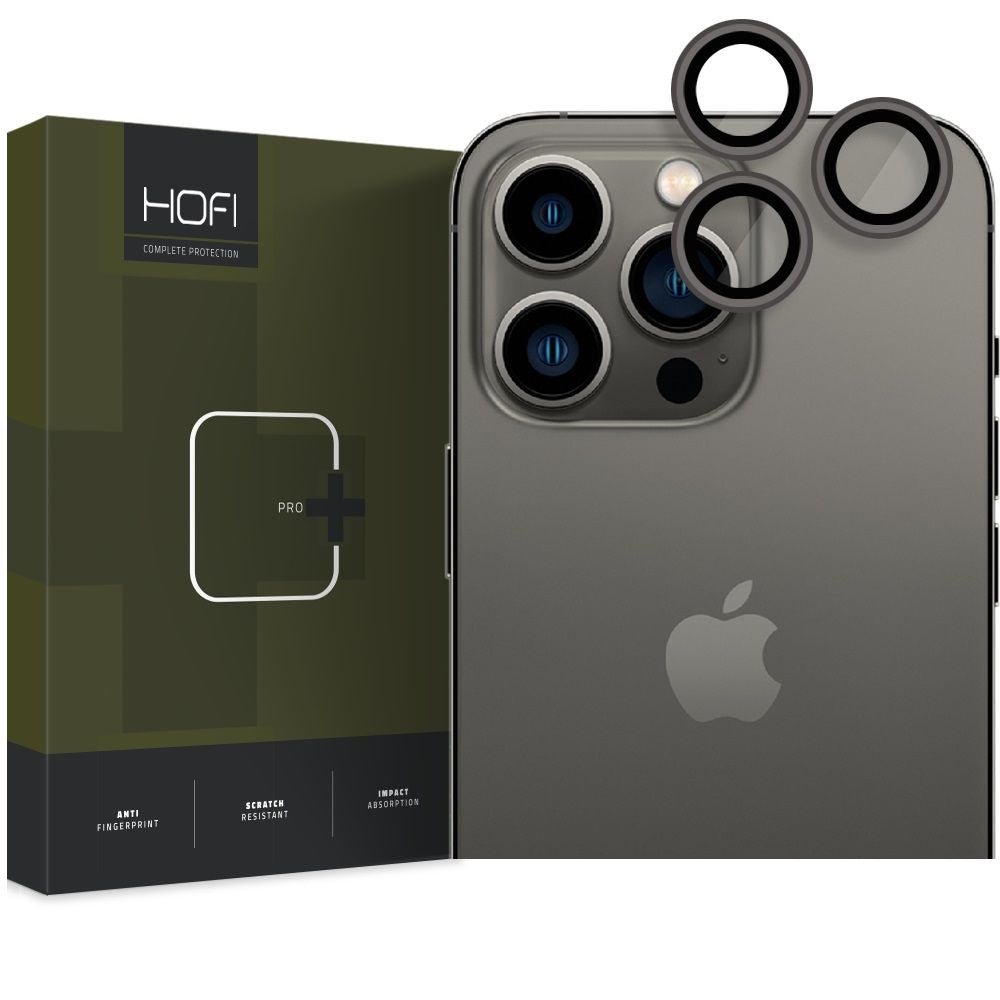 Hofi iPhone 14 Pro / iPhone 14 Pro Max CamRing Pro+ Αντιχαρακτικό Γυαλί για την Κάμερα - Black