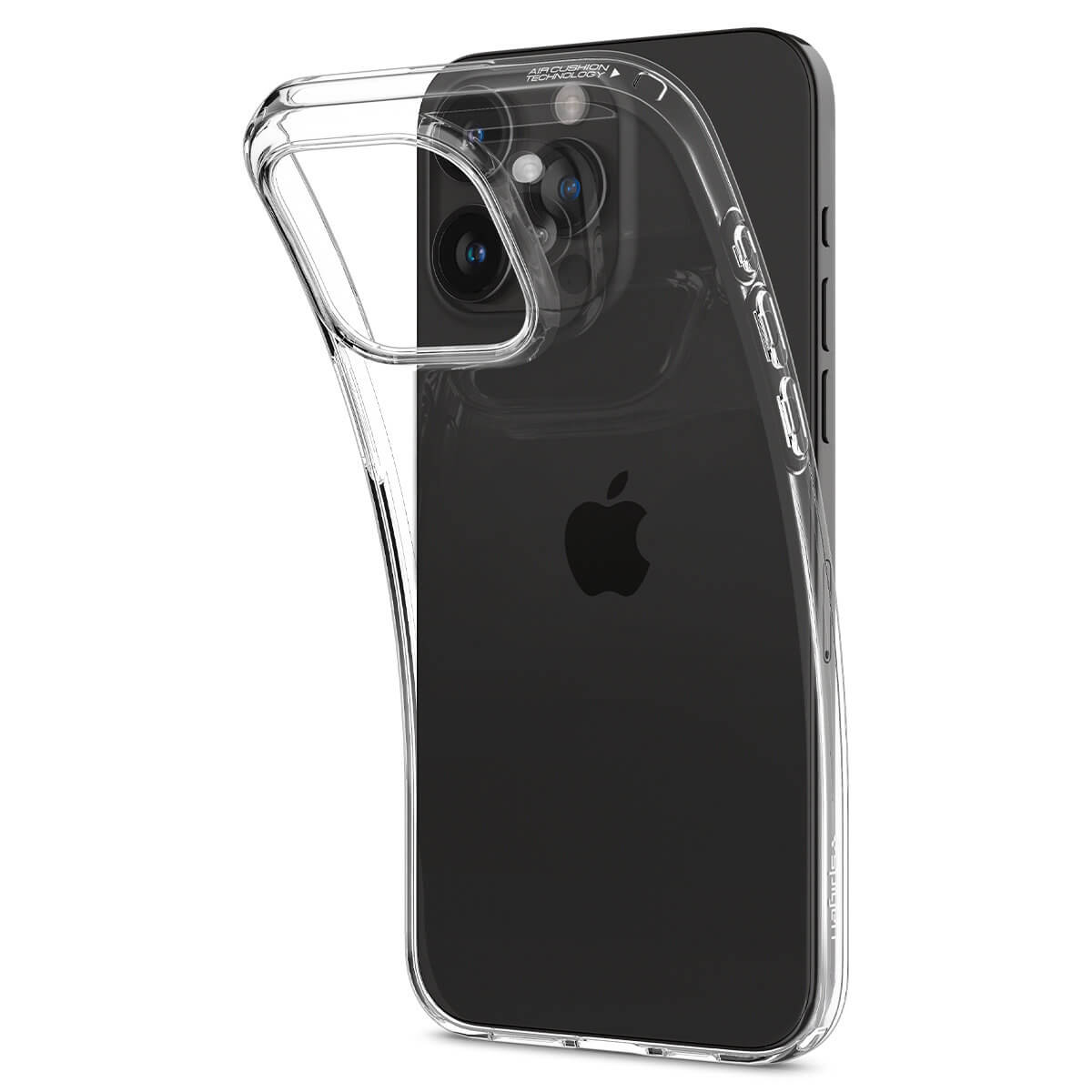 Spigen iPhone 15 Pro Max Crystal Flex Θήκη Σιλικόνης - Crystal Clear