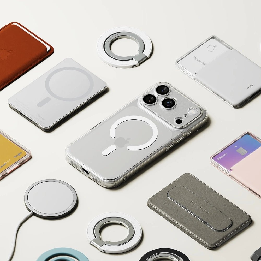 Ringke iPhone 17 Pro - Fusion Magnetic - Σκληρή Θήκη με Πλαίσιο Σιλικόνης και MagSafe - Διάφανη
