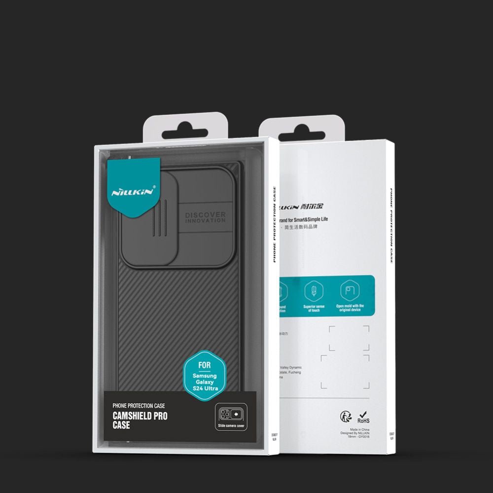 Nillkin Samsung Galaxy S24 Ultra CamShield Pro Σκληρή Θήκη με Κάλυμμα για την Κάμερα - Black