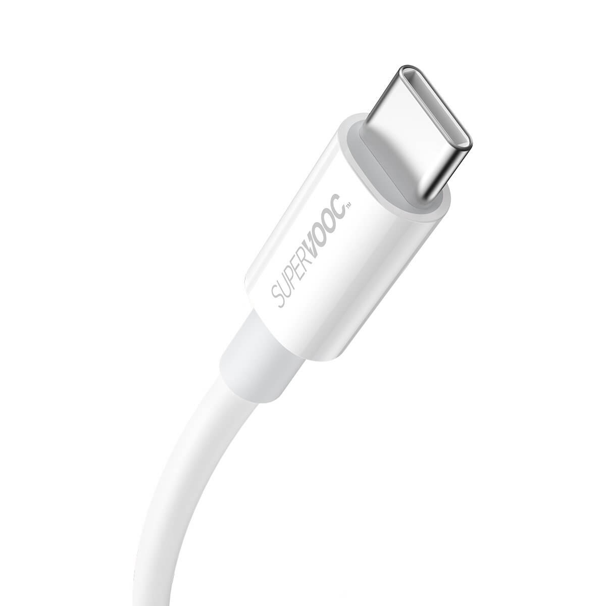 Baseus Superior Series SUPERVOOC Καλώδιο Δεδομένων και Φόρτισης 65W 1m - USB to Type - C - White - CAYS000902