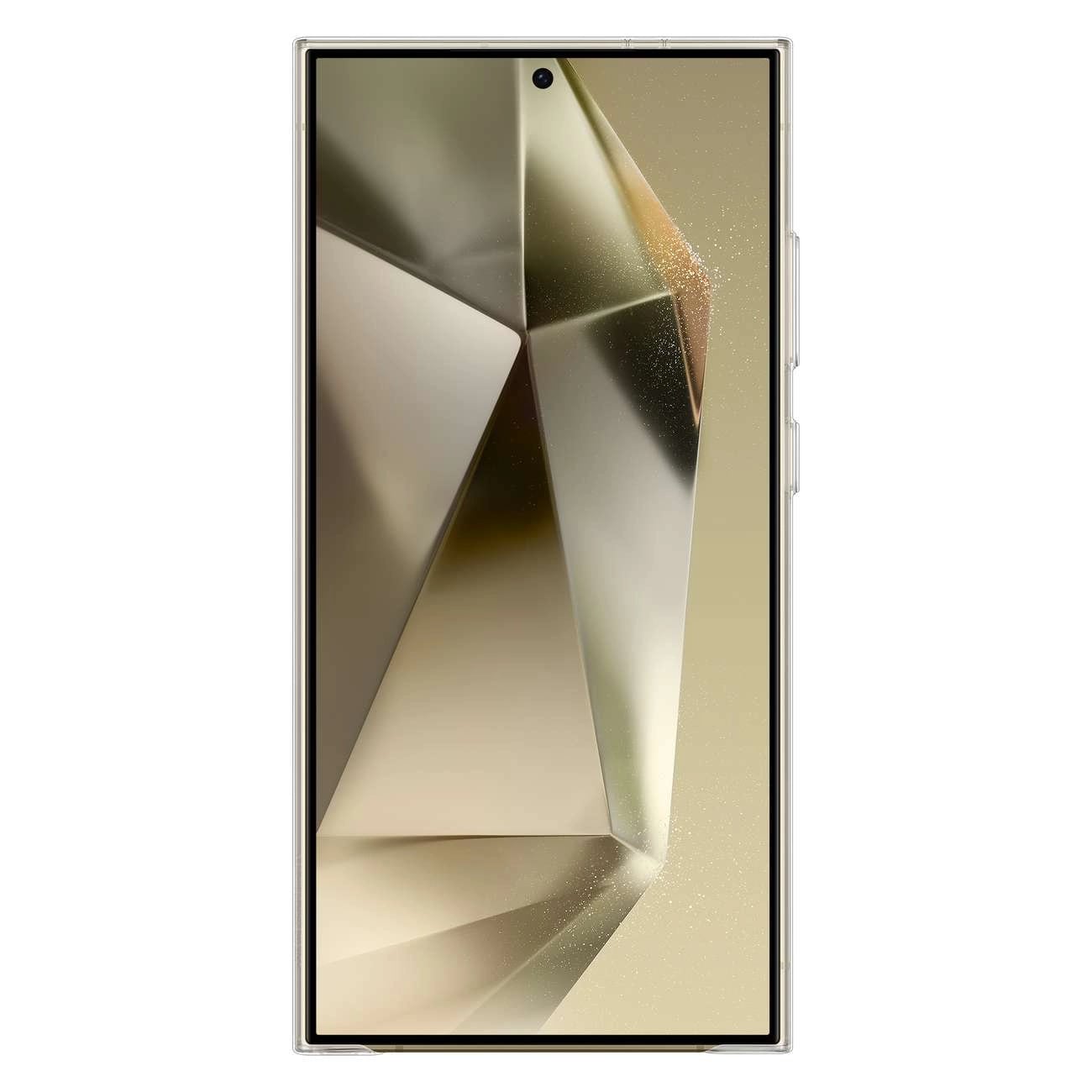 Samsung Gadget Case - Samsung Galaxy S24 Ultra Θήκη Σιλικόνης με Πολυλειτουργική Λαβή / Stand - Clear - EF - XS928CTEGWW
