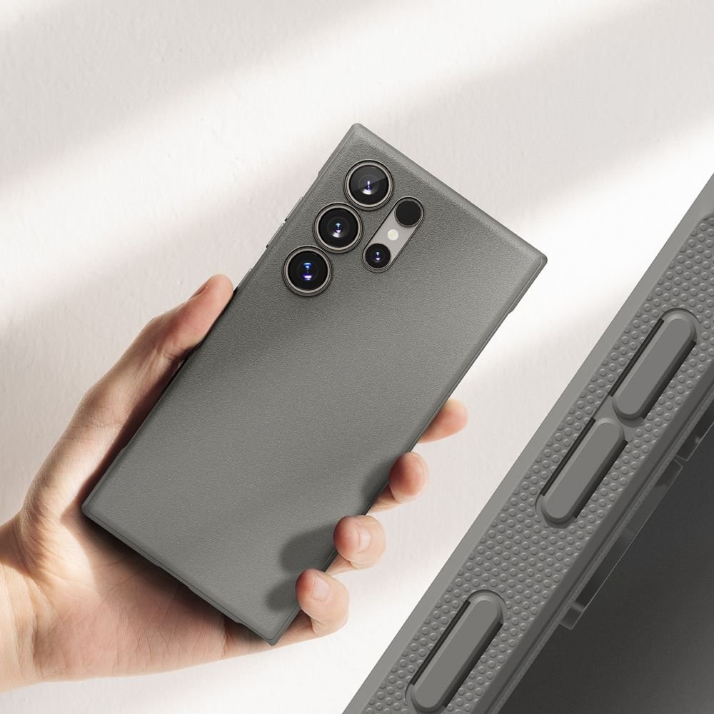 Ringke Samsung Galaxy S24 Ultra Onyx Durable TPU Case Θήκη Σιλικόνης - Grey