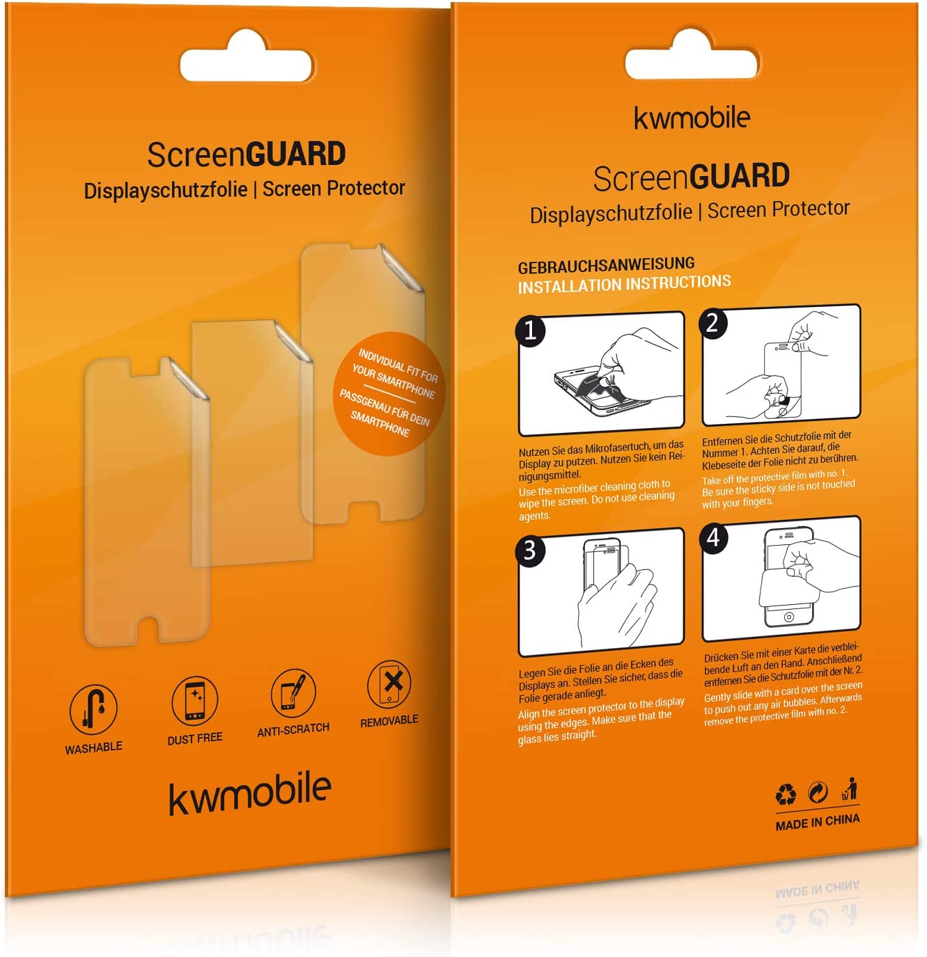 KW iPhone 12 / iPhone 12 Pro - Τρεις Μεμβράνες Προστασίας Οθόνης - Διάφανες - 53817.1